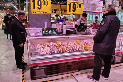 中牟縣東風路街道食藥監(jiān)所開展防疫期間食品安全專項檢查